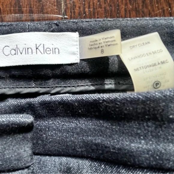 Calvin Klein Gray Women’s Dress Pants Slacks Size 8 (Inseam 29) - Picture 8 of 8